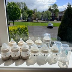 Mix bottles and bibs