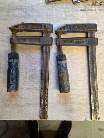 Metal F clamps