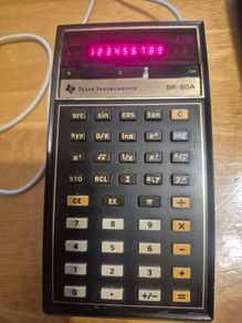 Texas Instruments Calculator  - SR-50A (1975)