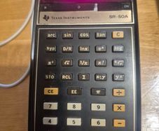 Texas Instruments Calculator  - SR-50A (1975)