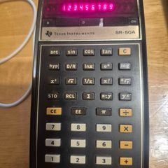 Texas Instruments Calculator  - SR-50A (1975)