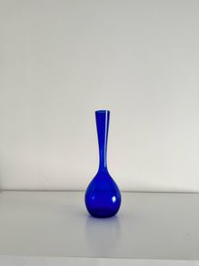 cobalt blue vase