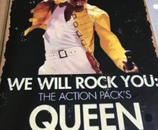 Freddie Mercury/Queen Metal Plaque