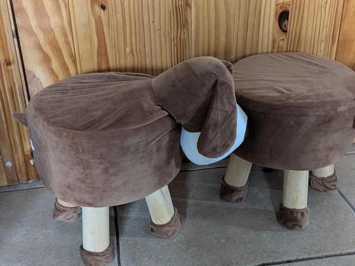 Toddler animal stool