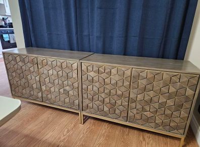 Two Elyse Sideboards