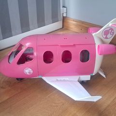Barbie pink aeroplane