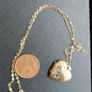 Gold Locket Heart Image 3