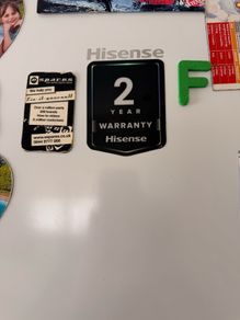 HISENSE fridge freezer
