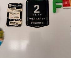 HISENSE fridge freezer