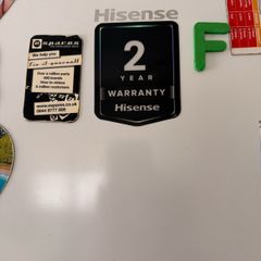 HISENSE fridge freezer