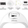 150 Watt LED UV Nail Lamp Gel Polish Curing, CCHOME Fast Nail Dryer with Timing function -10S/30S/60S/90S Image 7