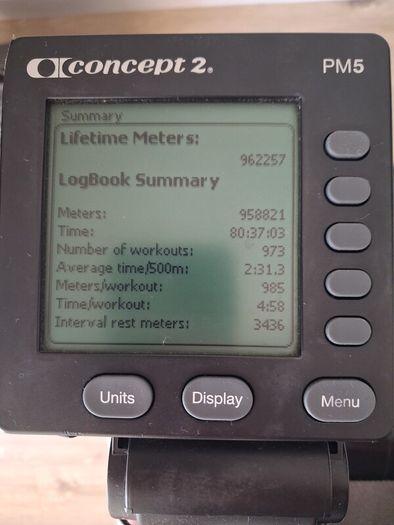 Concept2 Model D / RowErg with PM5