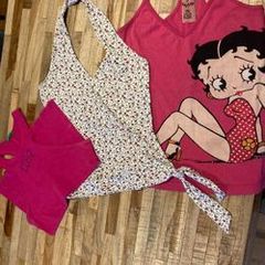 Lot of 7 sleveless tops