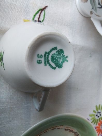 Odd Coffee Cups + Saucers