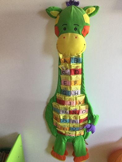 Alphabet Giraffe wall hanging