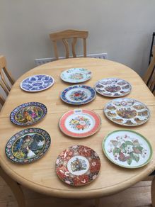 Porcelain Decorative Wall Hanging Plates
