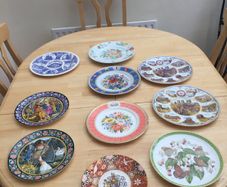Porcelain Decorative Wall Hanging Plates