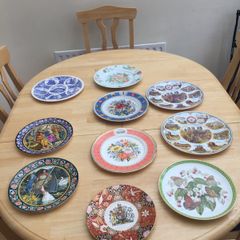 Porcelain Decorative Wall Hanging Plates