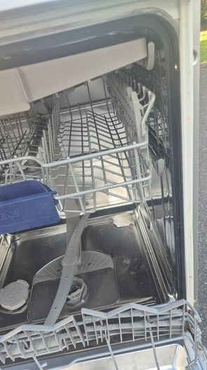 Dishwasher Siemens SN25M880GB with top cutlery shelf