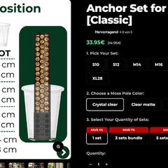 Plant Scraper XL 24 cm Anchor set