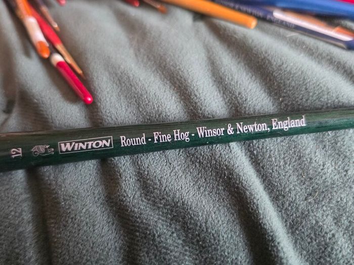 430X Professional Painting Brushes made in England Winsor Newton sable brushes Oil Painting Watercolour Hog bris