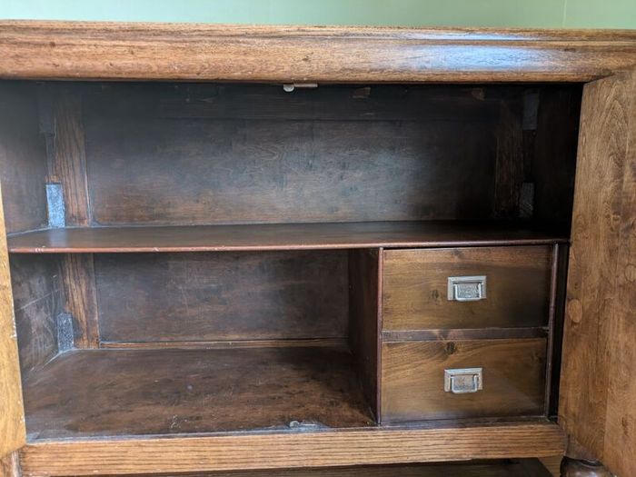 1930's Oak Sideboard/ Cabinet
