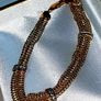 9ct Gold Gemset Woven Bracelet 4.60g 375 Hallmark Image 4