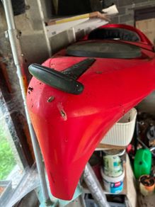 Dagger Axis 10.5 Crossover Kayak and Paddle and Never Used