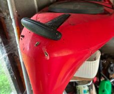 Dagger Axis 10.5 Crossover Kayak and Paddle and Never Used