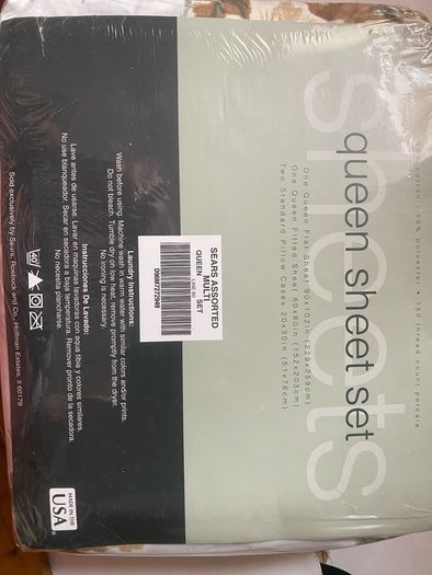 Brand new US queen size bed sheet set