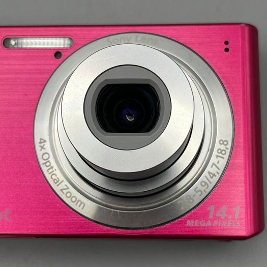 Sony DSC-W610 14.1MP Digital Camera Pink - Boxed - Full Kit