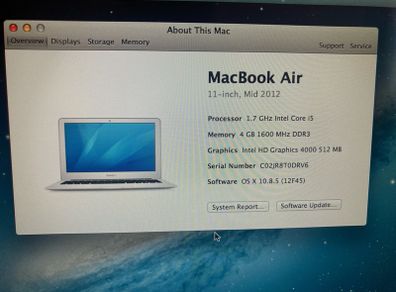 MacBook Air 11 inch