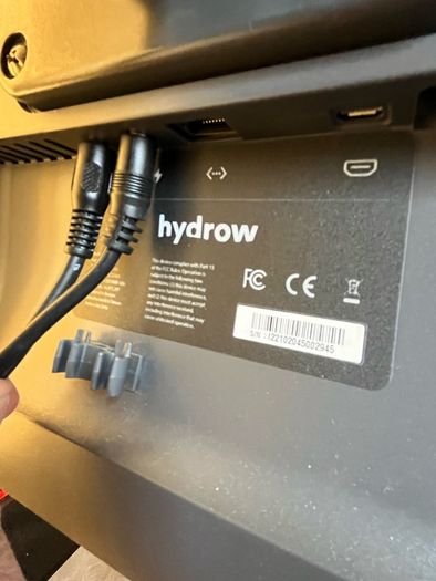Hydrow rower .. origin ..top of the range rower