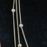 Ladys necklace 3 in one 14k Gold plating Image 2