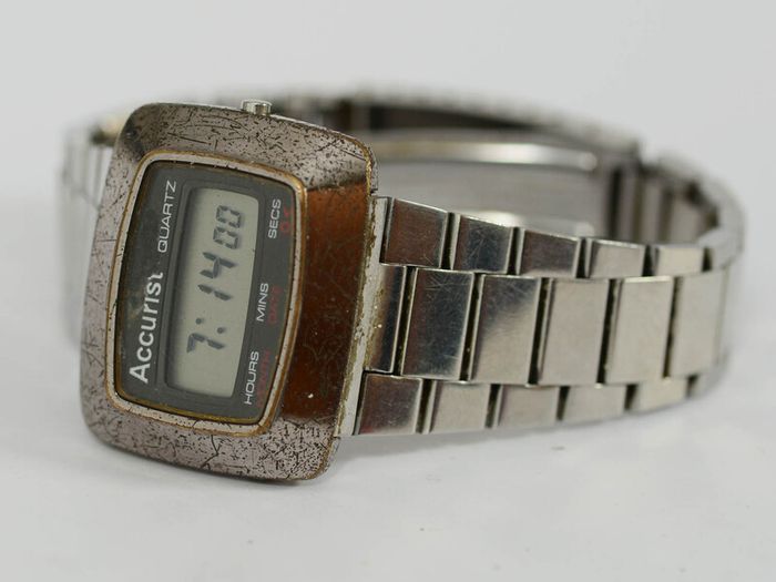 Vintage Accurist LCD Quartz Watch