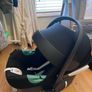Cybex Aton B2 & Base One (iSize Infant Carrier & Base) - Volcano Black Image 2