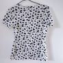 PrettyLittleThing Women's Dalmatian Black and White Tshirt Image 4
