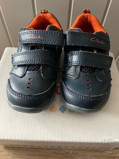 Clarks Baby first shoes Dinosaur with lights size UK 4 F