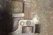 14 inch  steel record Wrench