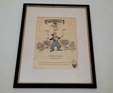 Vintage framed Guinness print