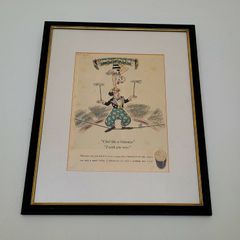 Vintage framed Guinness print