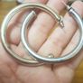 Big round earrings 4 pairs Image 5