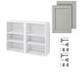 B&Q Alpinia Matt Grey Wall Kitchen Cabinet Image 3