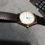 Title: Men's Citron S56SS Quartz Watch - Classic Gold Tone & Black Leather Image 7