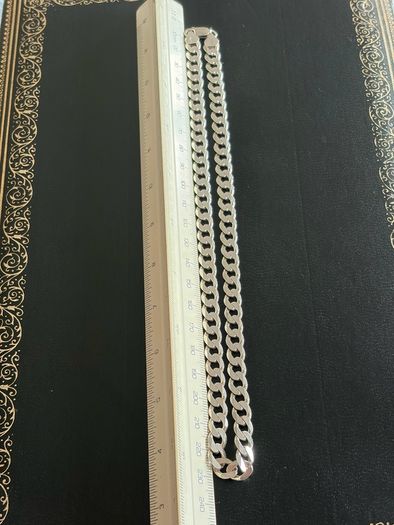 silver necklace