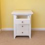 Solid Pine Bedside Lockers Image 3