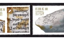 1976 Ireland Centenary of the Founding of the National Library and of The National Museum Commemorative Stamps Mint Never Hinged (MNH)