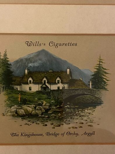 Cigarette cards Set of Four W.D.H.O Wills