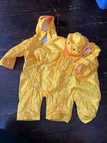 Duck rain suits very cute never worn