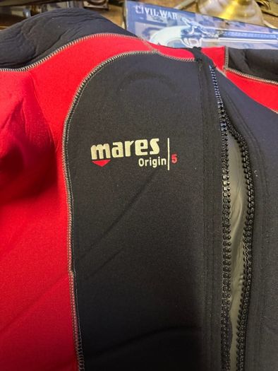 Mares Origin 5 Trilastic, 5 mm full-length scuba wetsuit, size 6